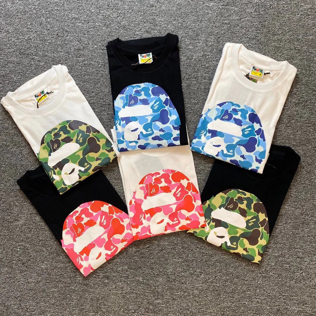 Bape Japan Culture Daruma Tee (Harajuku), Men's T - shirt with Daruma pattern