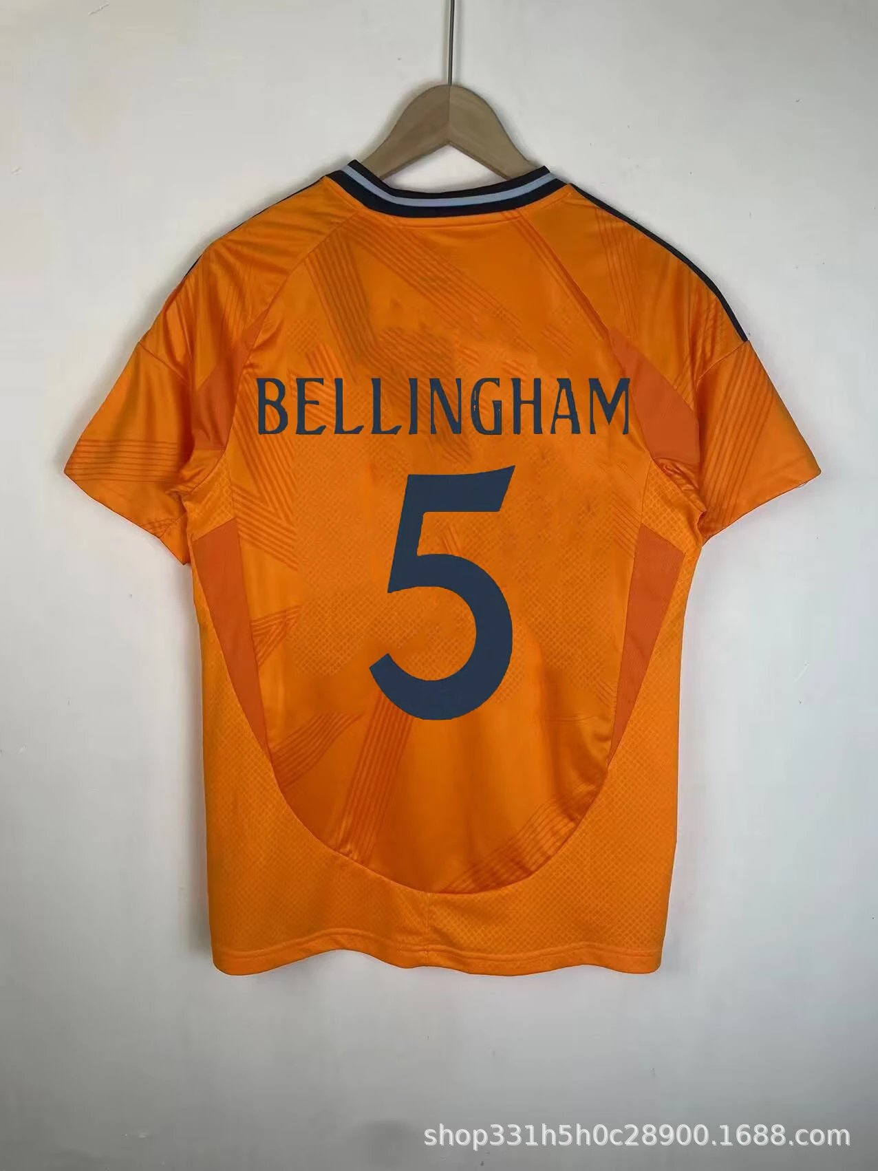 Bellingham #5 Football Jersey Orange