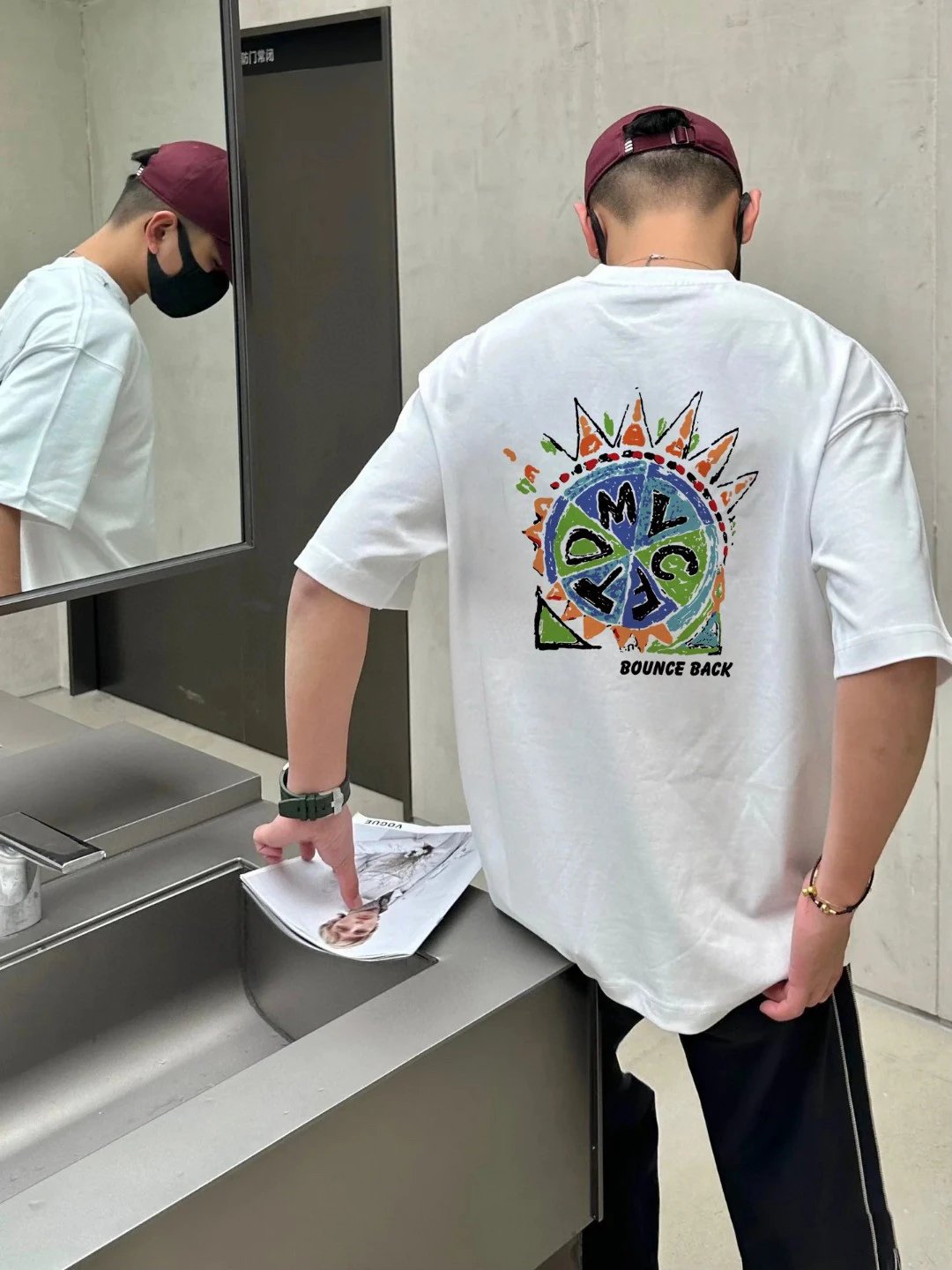 Bounce Back T-shirt White