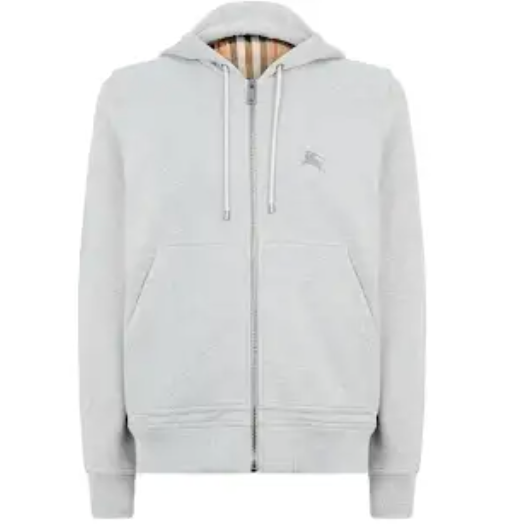 Burberry Hoodie Grey Hoodies