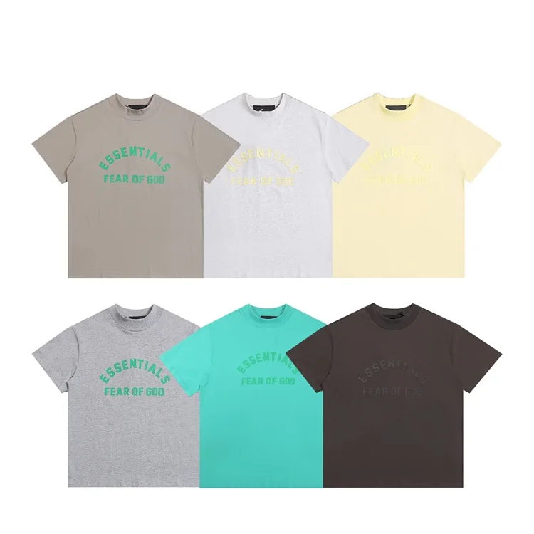 Fear of God Essentials SS24 Casual Logo Front Crew Neck Pullover Tee