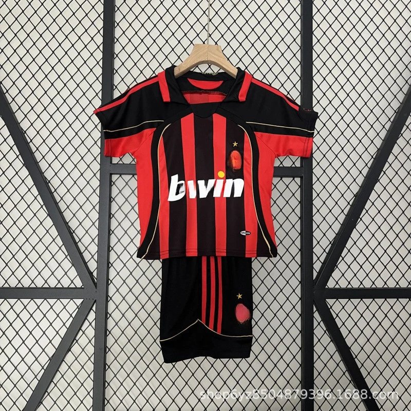 bwin Football Jersey and Shorts Set Red and Black