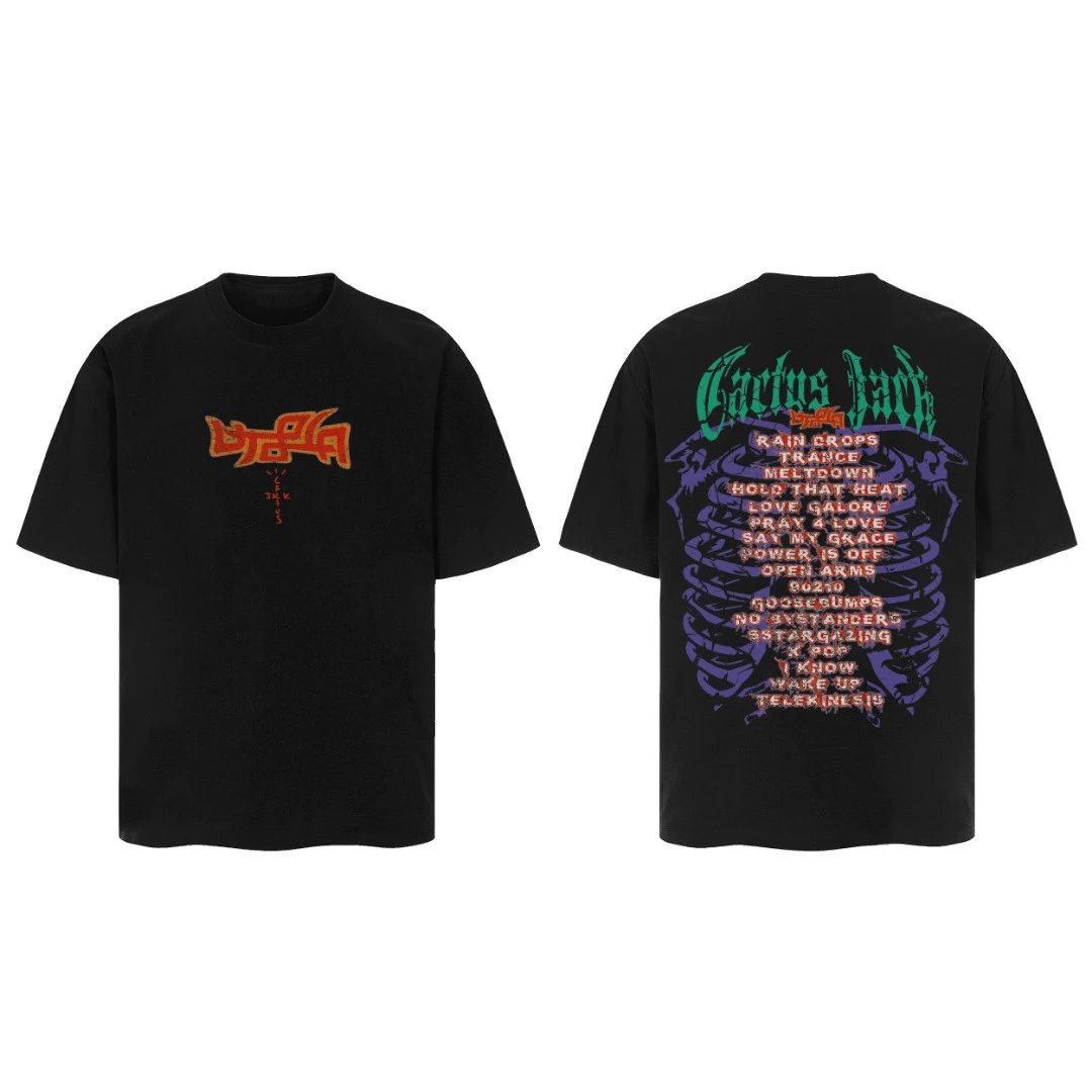 Cactus Jack Graphic T-Shirt Black