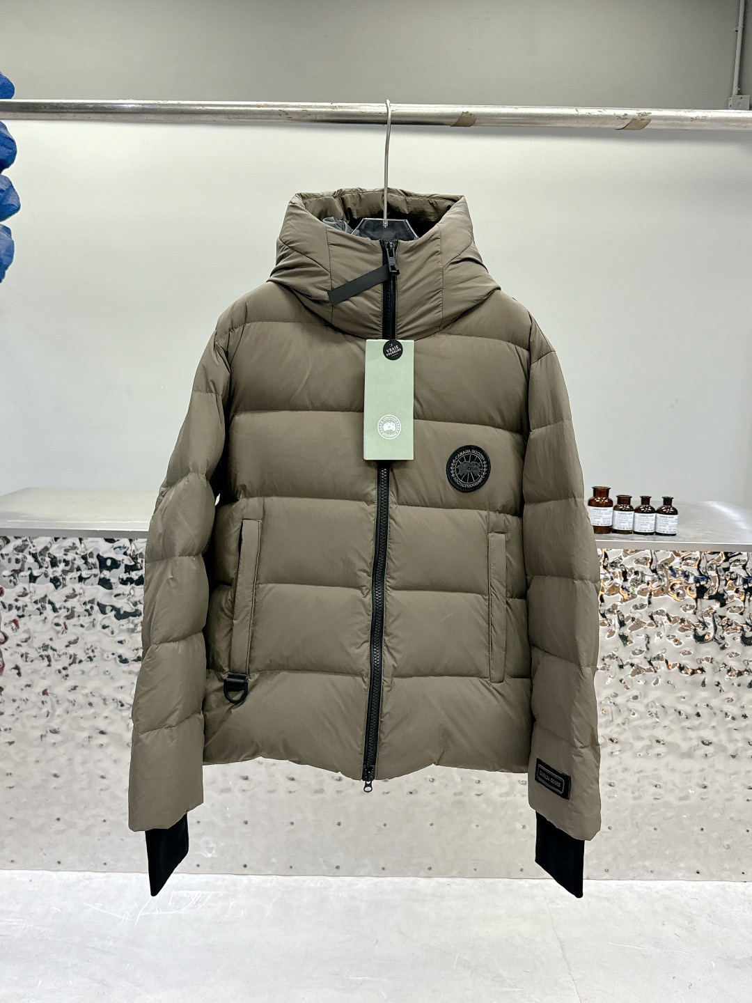 Canada Goose Down Coat (Knit Cuffs) - 90% White Duck Down
