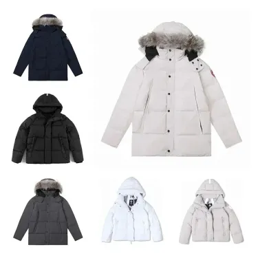 Canada Goose Expedition Parka Dark Navy, White, Black Jackets