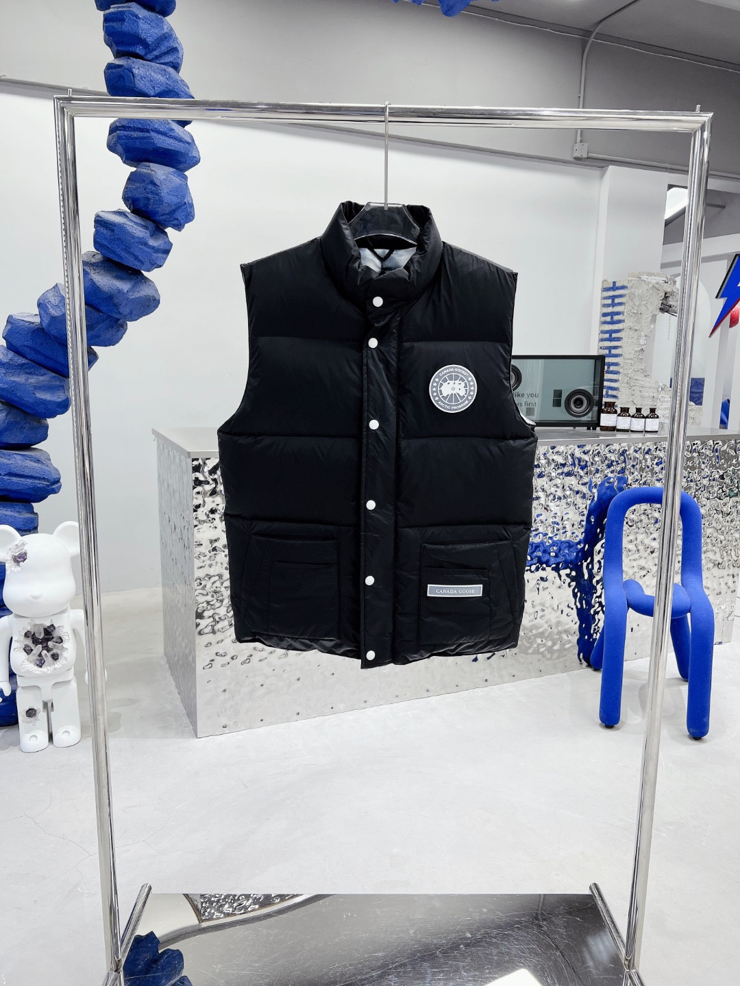 Canada Goose Puffer Vest Black Jackets