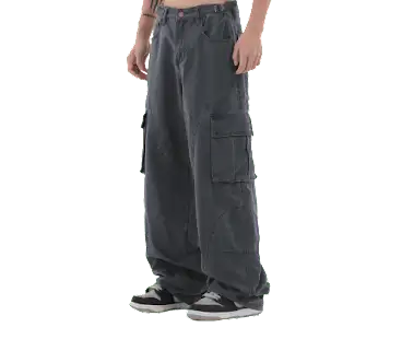 Cargo Pants Dark Grey Pants