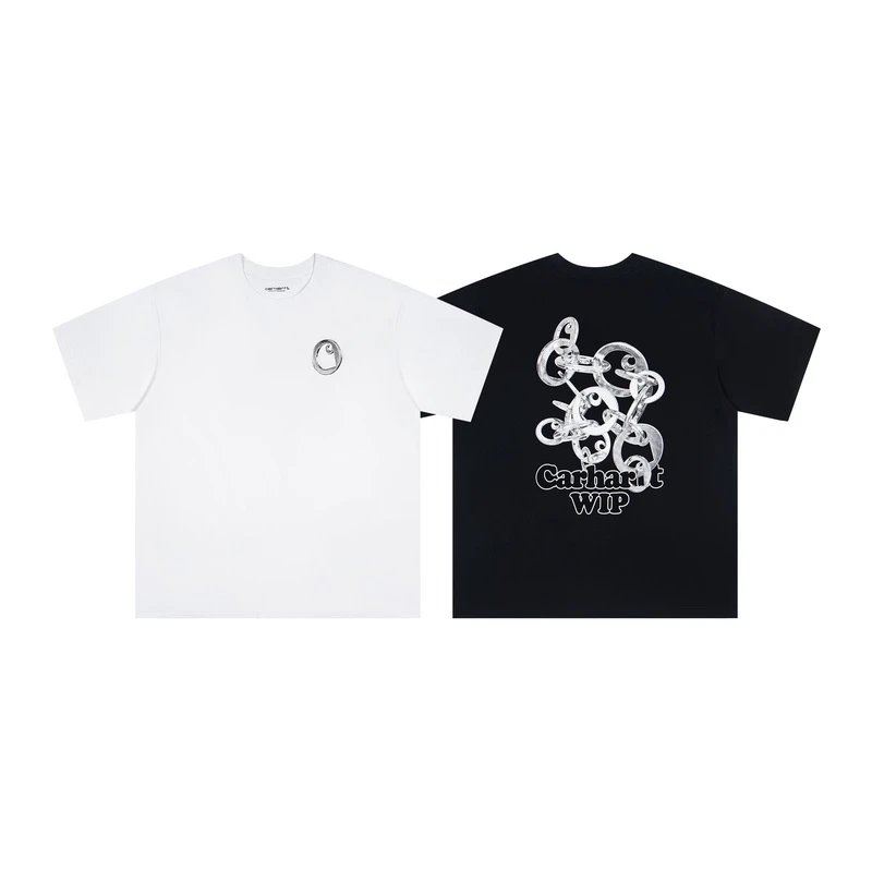 Carhartt WIP Graphic T-Shirt White and Black