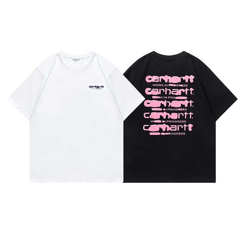 Carhartt Work In Progress Logo T-Shirt Black & White