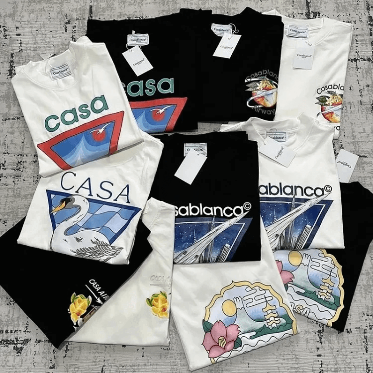 Casablanca Graphic T-Shirt White