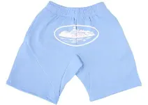 Casual Sports Shorts Light Blue Pants