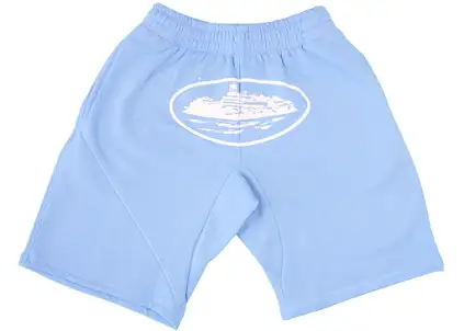 Casual Sports Shorts Light Blue Pants