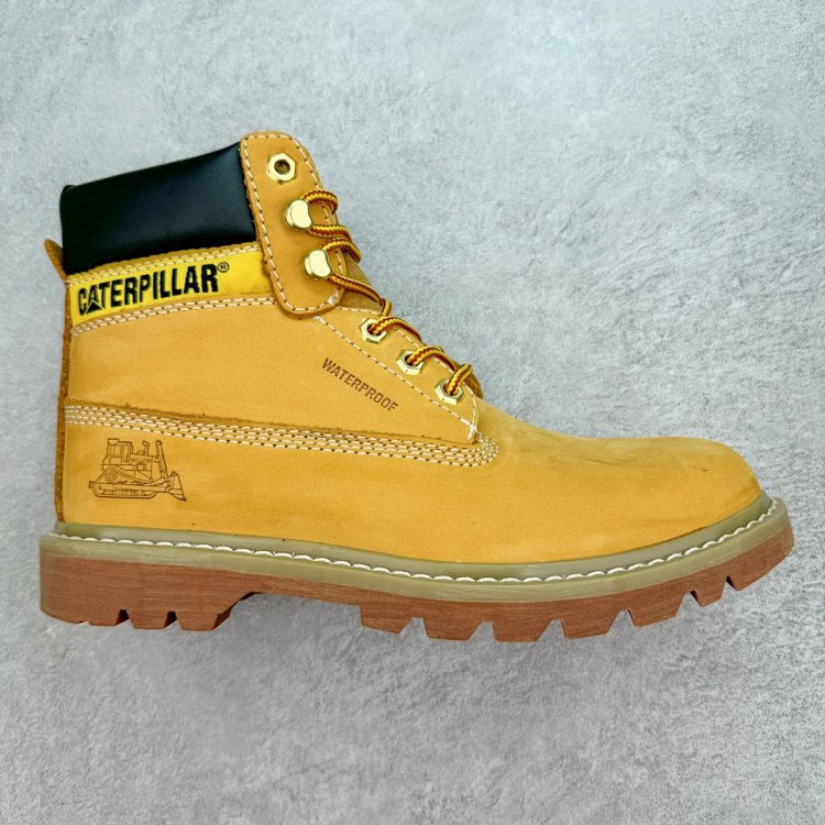 Caterpillar Waterproof Boot Yellow Shoes