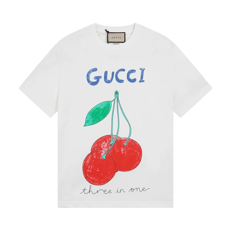 CELINE T-Shirt Black with Red Logo