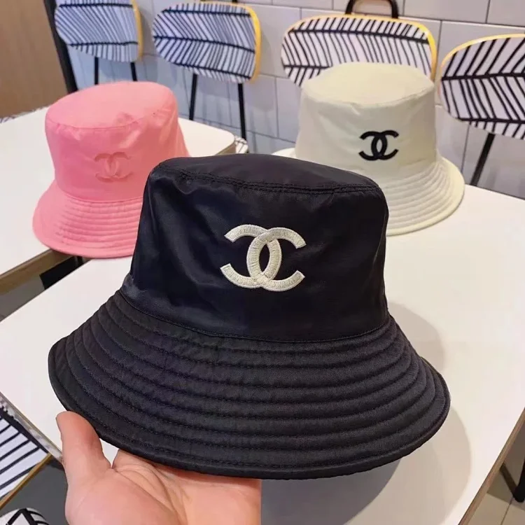 Chanel Bucket Hat Black Mise