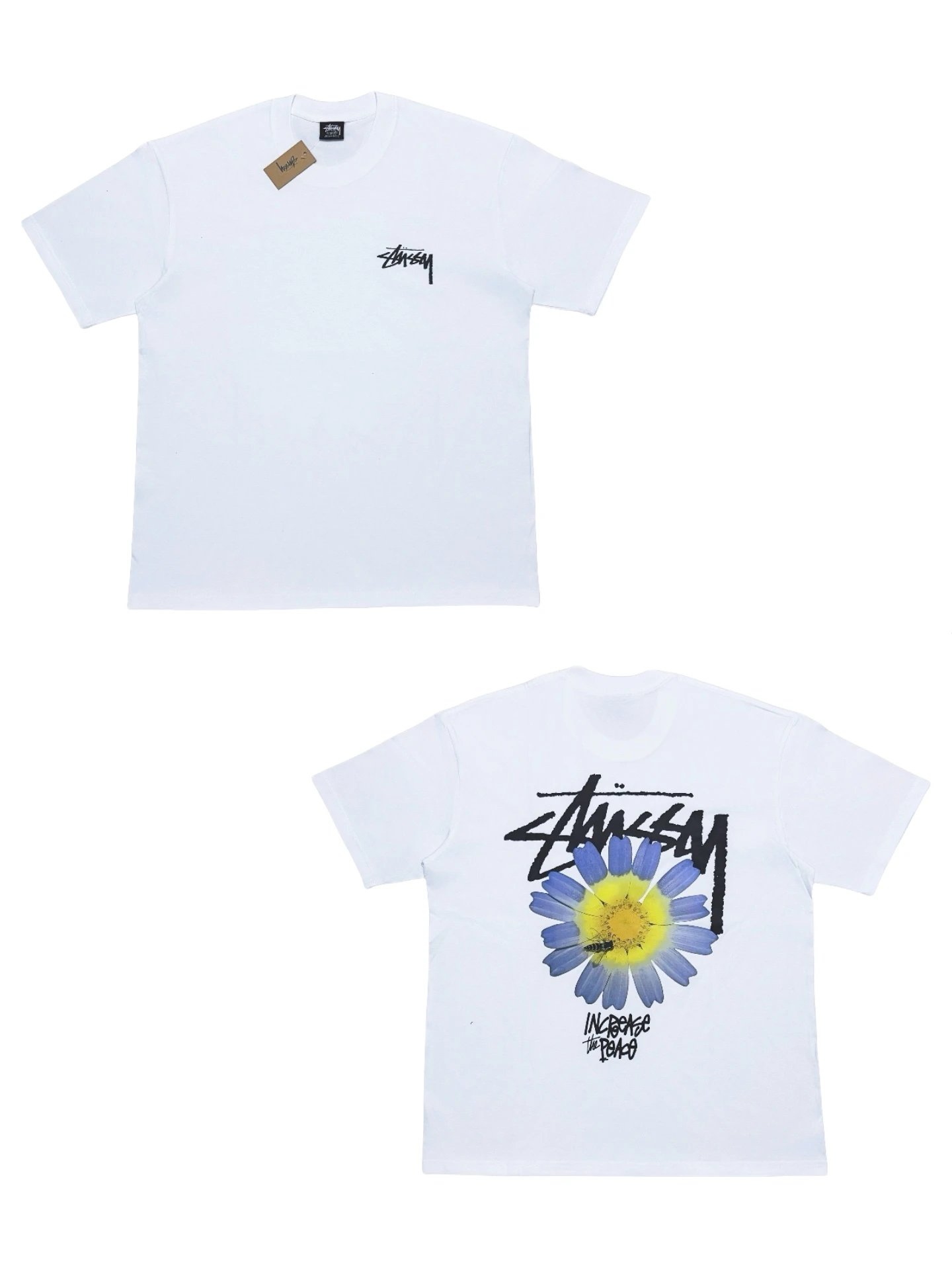 Supreme Cross Logo T-shirt Short Sleeve Unisex