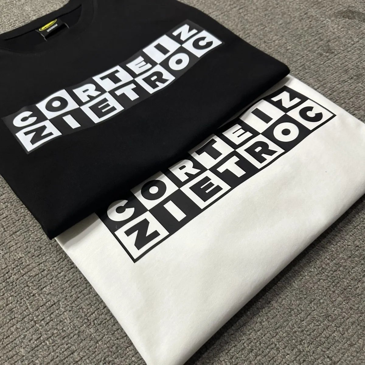Corteiz Corteiz Zietroc T-Shirt Black/White