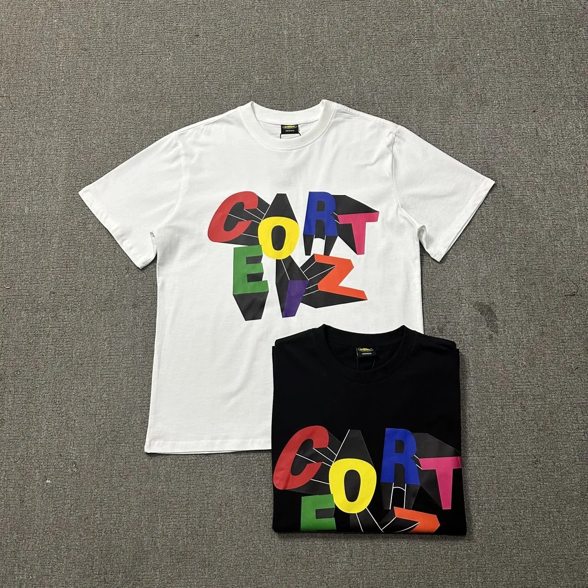 Corteiz Graphic Logo Tee White/Black