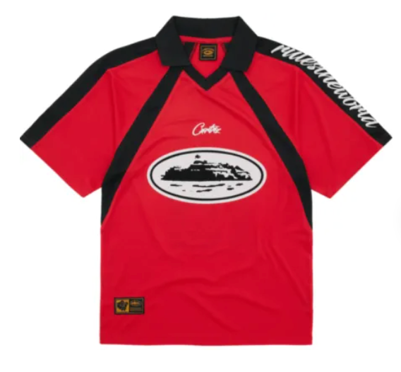 Corteiz Printed T-Shirt Red T-Shirts