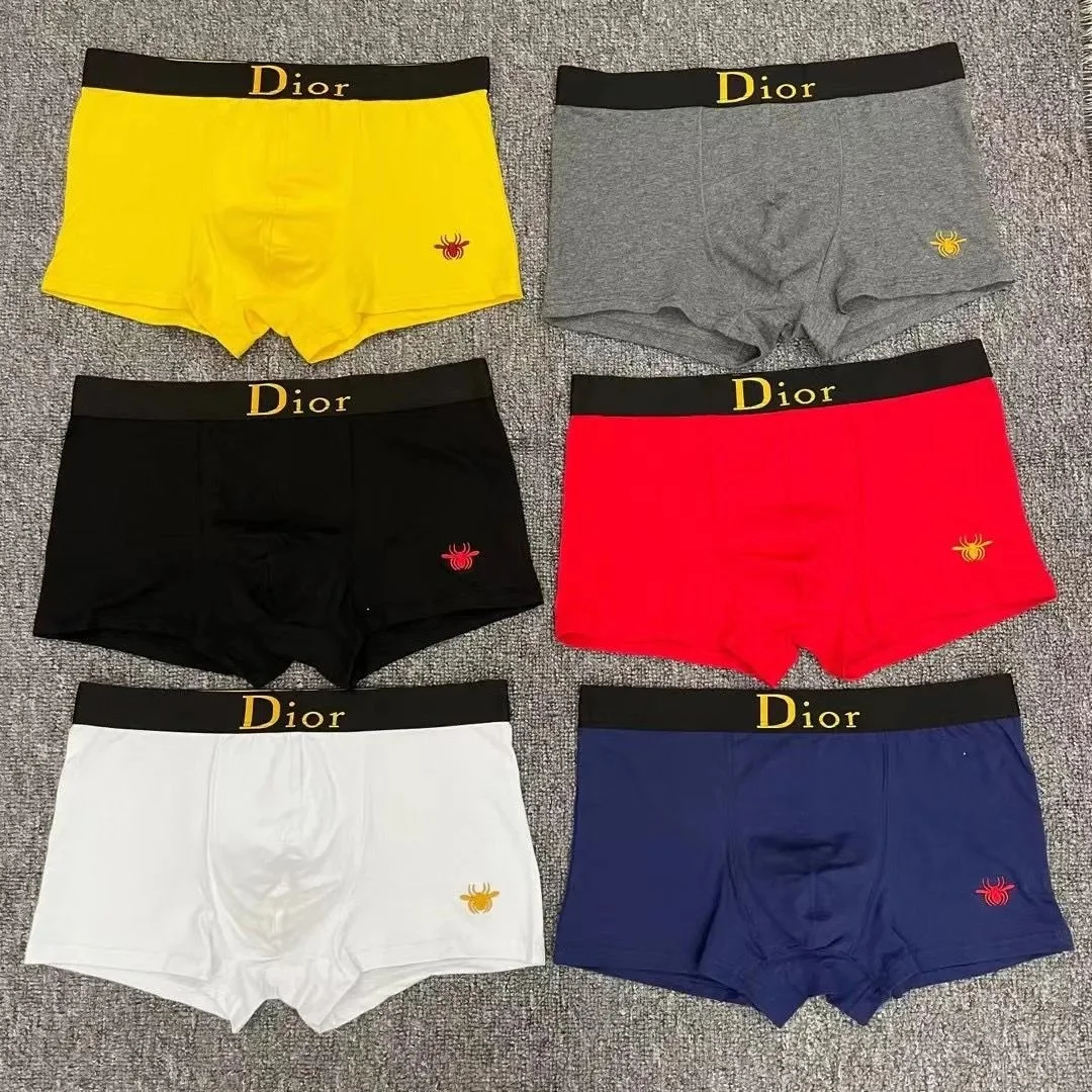 Dior Boxer Shorts - Yellow, Black, Red, Gray, White, Navy - Mise