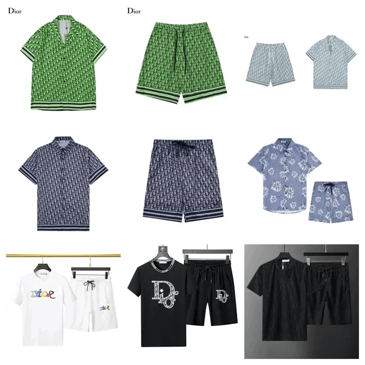 Dior Casual Set Green