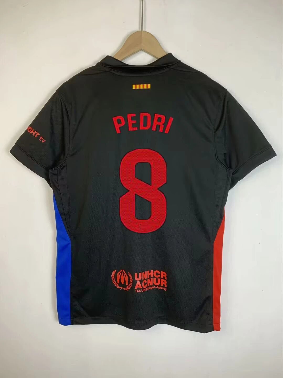 FC Barcelona Pedri #8 Away Jersey Black