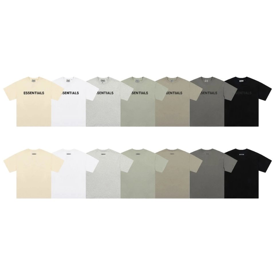 Fear of God Essentials Essentials T-Shirt Cream/White/Grey/Green/Taupe/Black