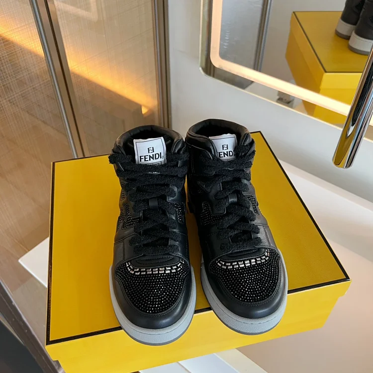 Fendi Sneakers Black Shoes