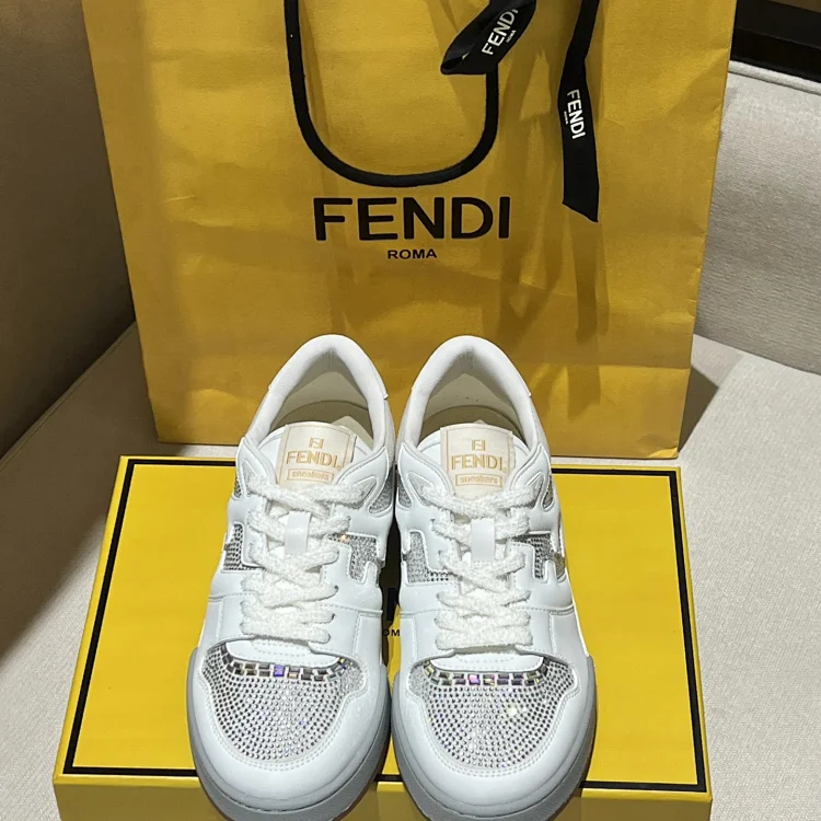 Fendi Sneakers White Shoes