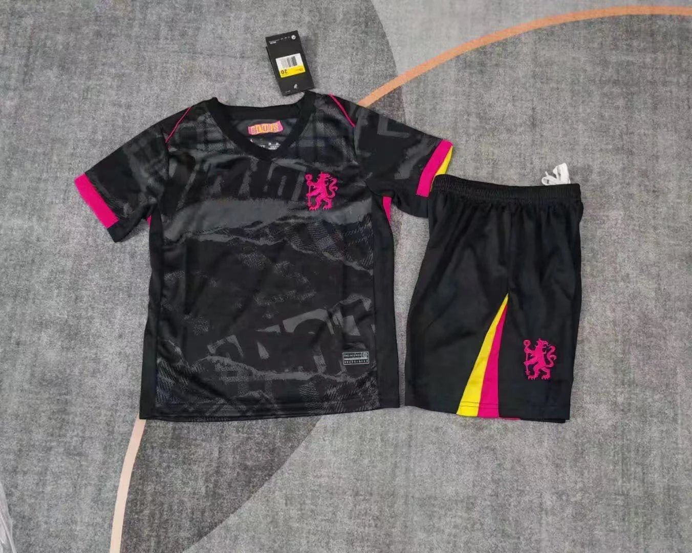 NIKE SHORTS INTER 2024/25 STADIUM HOME RAGAZZO a482938-1693 Black/Lyon Blue/White Dri-FIT Replica