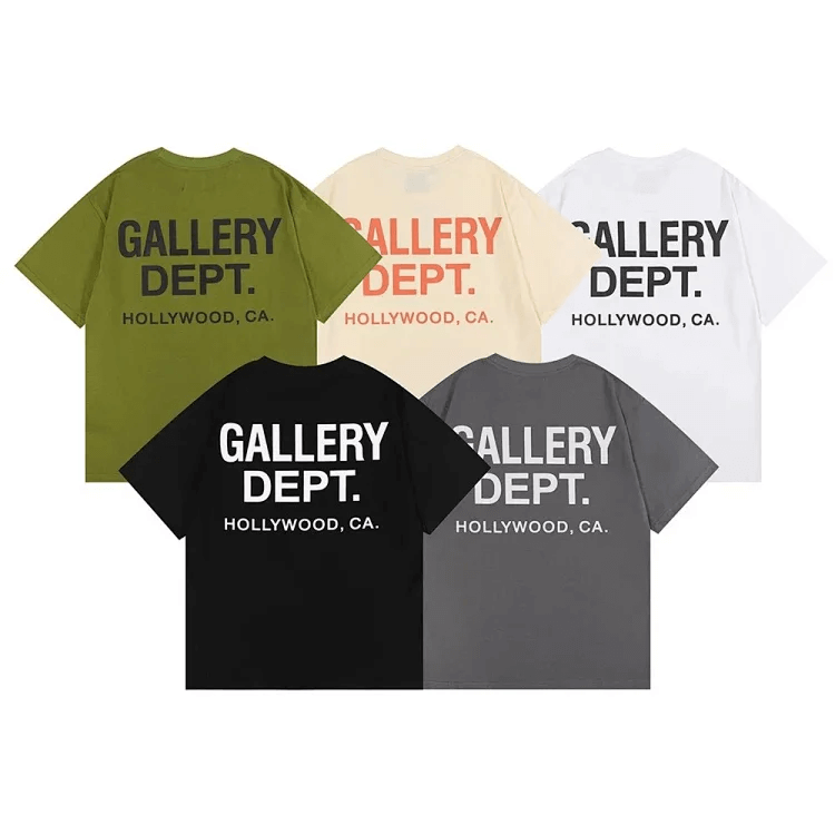 GALLERY DEPT 2024 new SOUVENIR T-shirt, white, back print