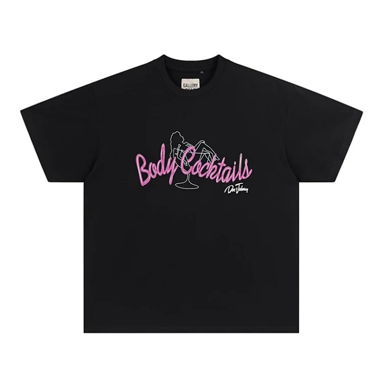Gallery Dept. Body Cocktails Black T-Shirt with French Logo