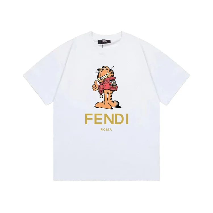 2024 Summer FENDI Half T - shirt Tops, available in S - 2XL sizes, super copy, cheap COD.