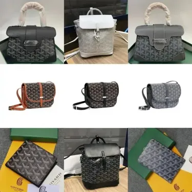Goyard Various Bags and Wallets, Black, Gray, Beige, Mise