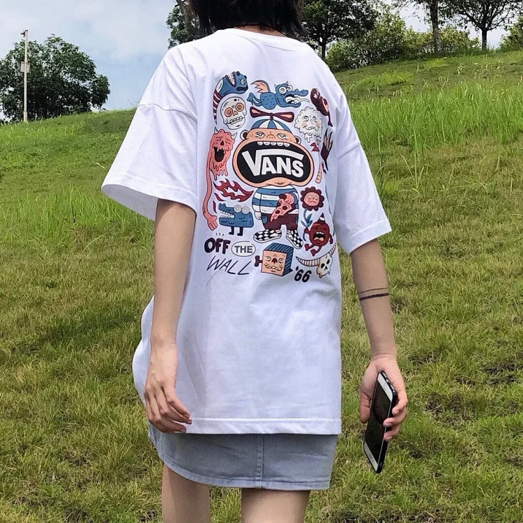 Gucci Floral Logo T-Shirt Cream/Black