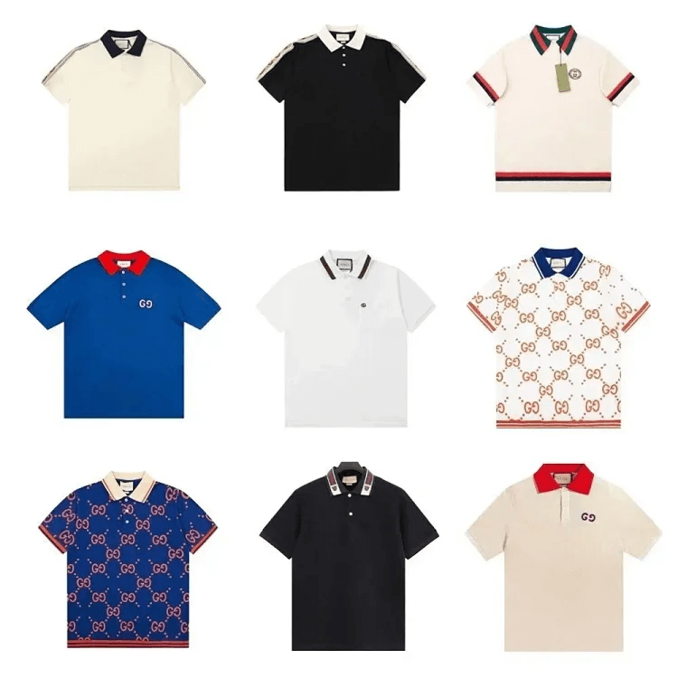 Gucci Polo Shirts Collection Multi color