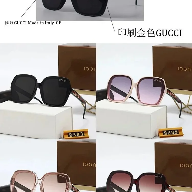 Gucci Sunglasses Square Frame Black Pink Mise