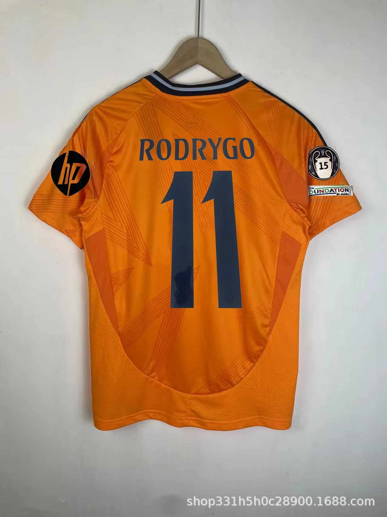 HP Rodrygo #11 Football Jersey Orange