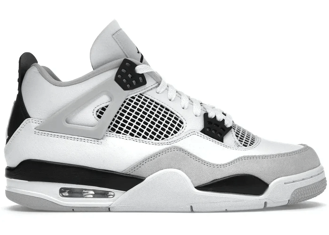 Jordan Air Jordan 4 White/Black-Grey