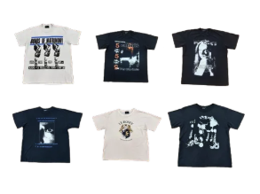 Joy Division Graphic T-Shirts in Black and White, T-Shirts
