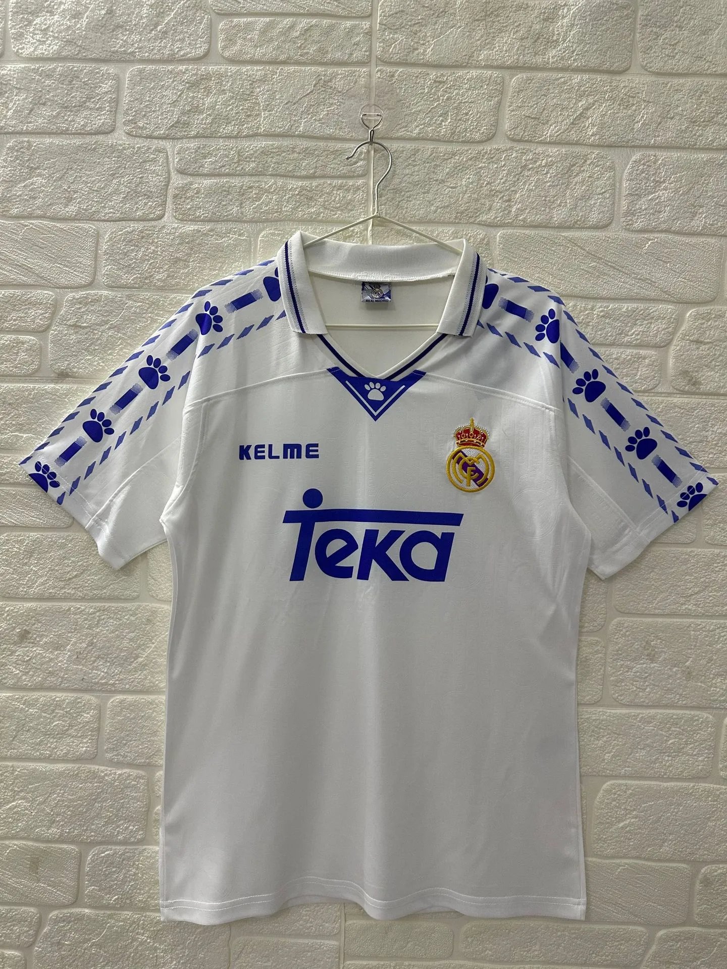 Kelme Real Madrid Football Jersey White
