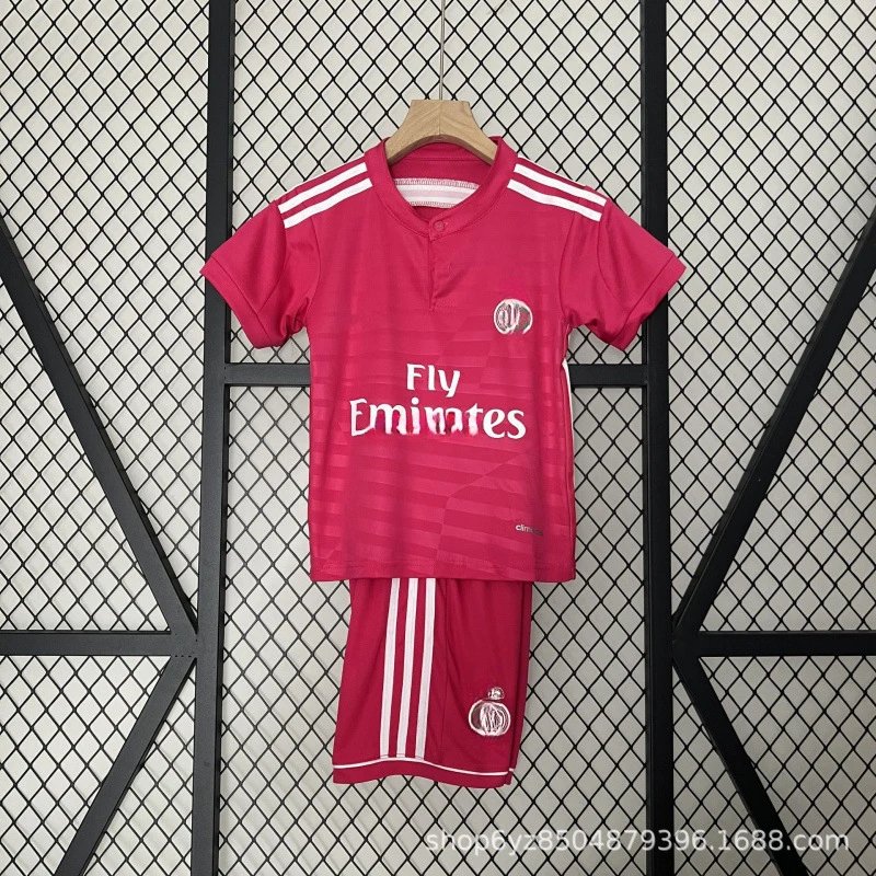 Kids Soccer Jersey Set - Pink