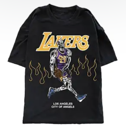 Lakers Graphic T-Shirt Black T-Shirts