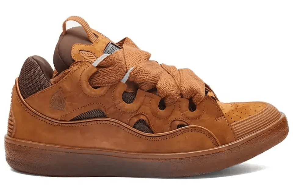 Lanvin Curb Brown Sneakers