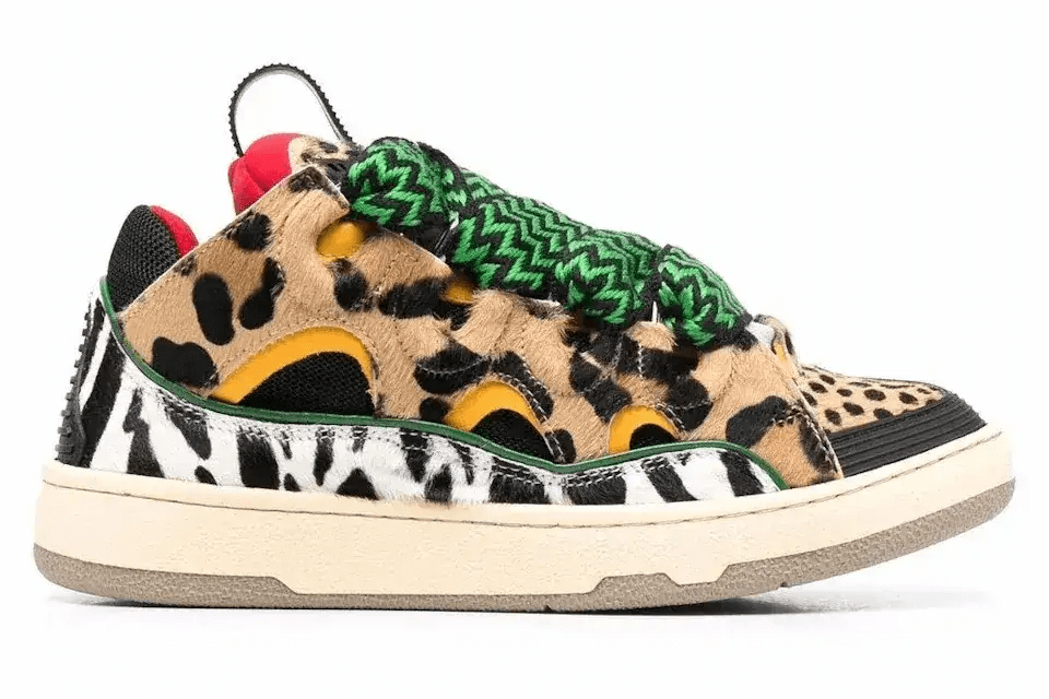 Lanvin Curb Leopard Men's Clothing