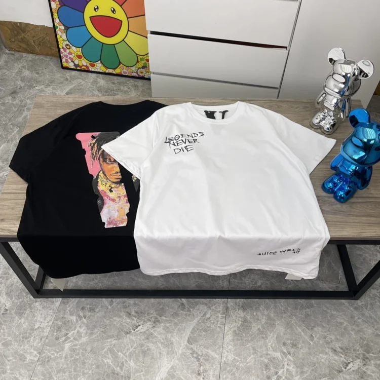 Legends Never Die Butterfly Graphic T-Shirt Black/White