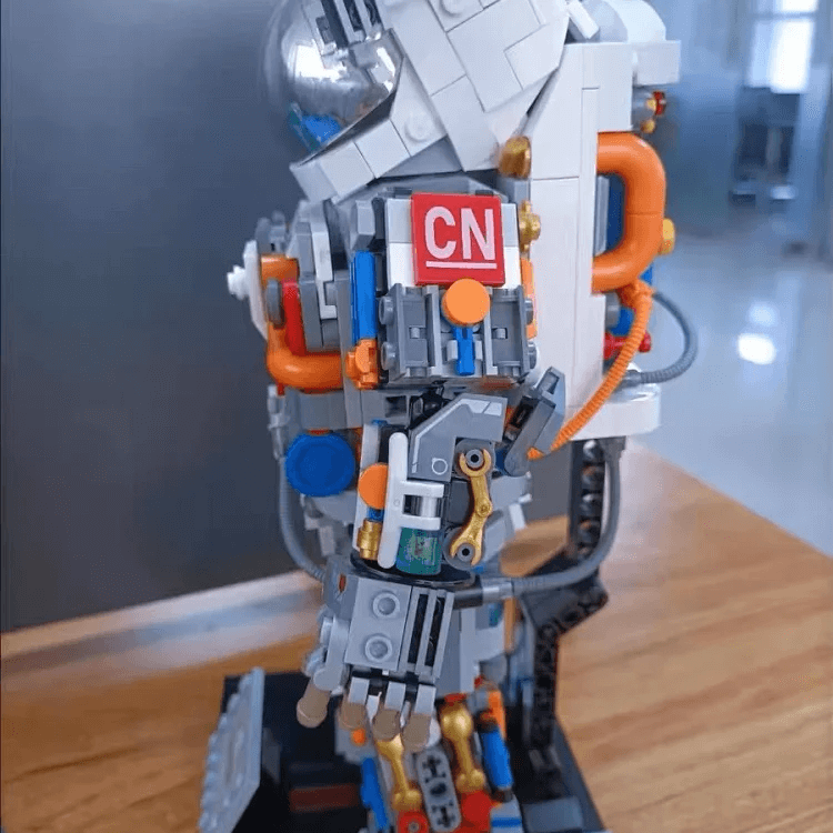 LEGO Astronaut Robot Model