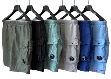 Lens Crew Cargo Shorts Green Pants