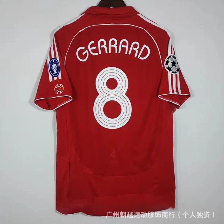 Liverpool FC Steven Gerrard Jersey Red