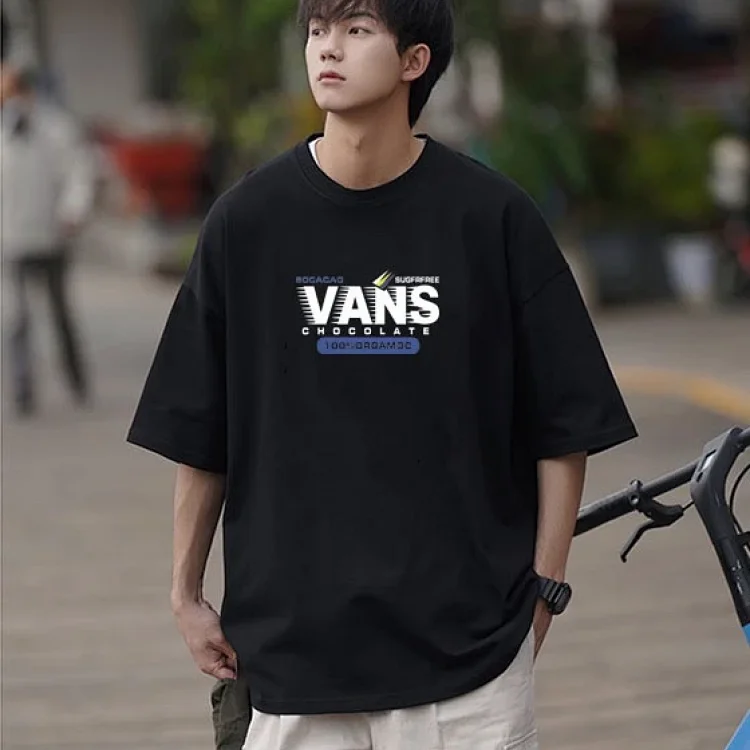 VANS Black Japan Tee with Graphic, Men's Fashion T-shirt